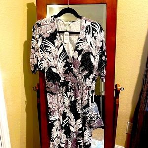 Womens kimono wrap soma dress